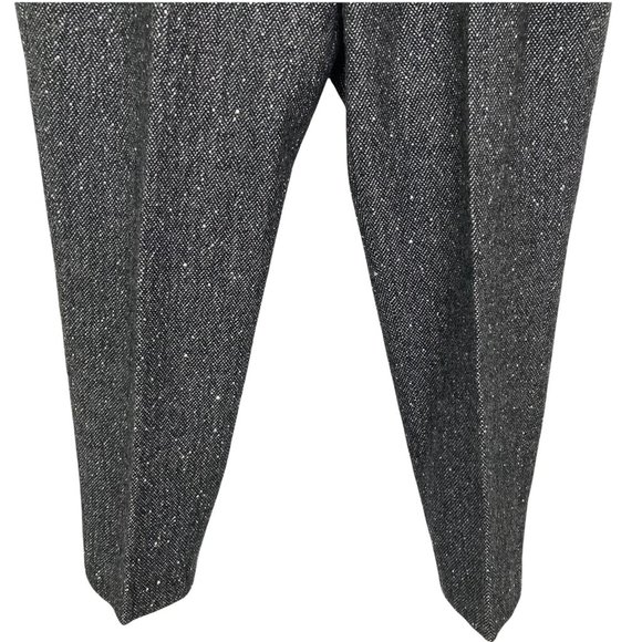 Talbots Petites Pants Wool Tweed Sequined Shimmer Womens Size 10P - Picture 7 of 11